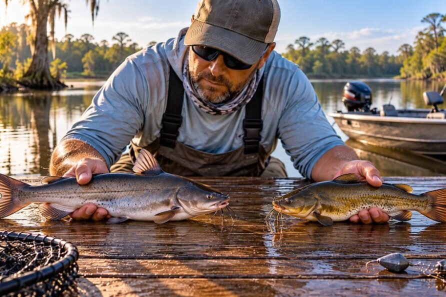 Golden Morning Catfish_Catch